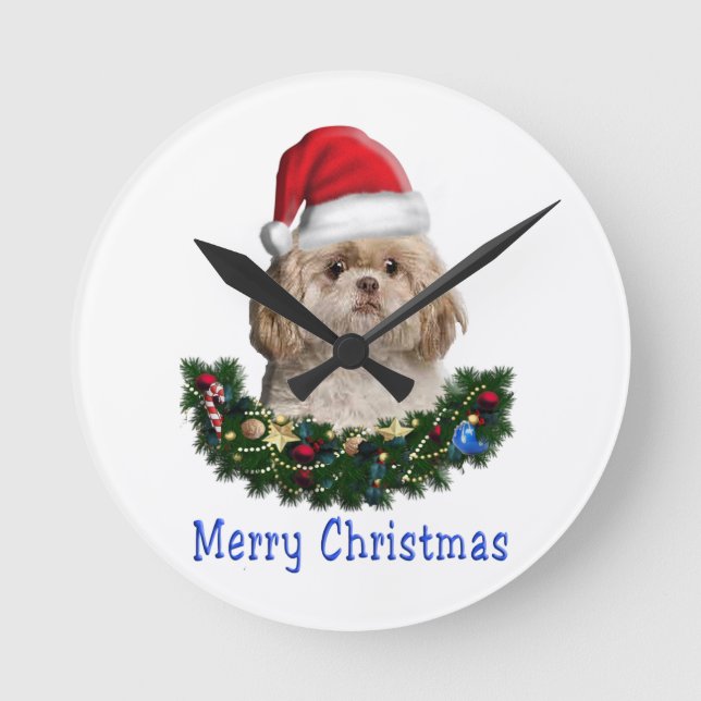 funny dog clock (Front)