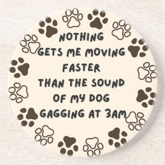 Funny Dog Coaster 
