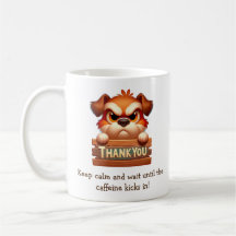 Funny Dog Coffee Break  - Customizable Mug