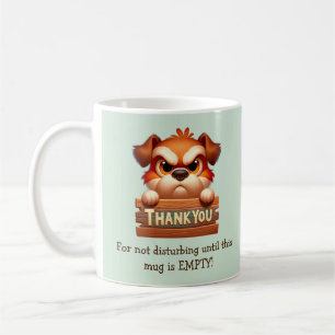 Funny Dog Coffee Break Mug - Customizable