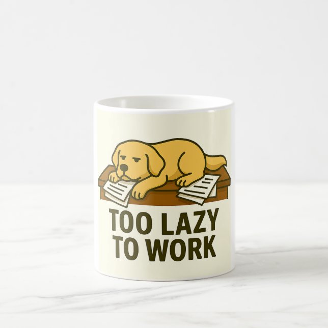 Funny dog coffee mug (Center)