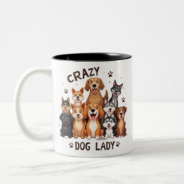 Funny Dog Coffee Mug for Dog Lover Coffee Mug gift (Left)