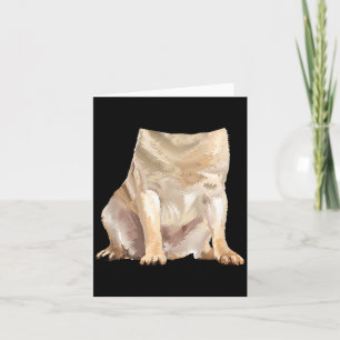 Funny Dog Costume Matching Halloween Dog Lover Card