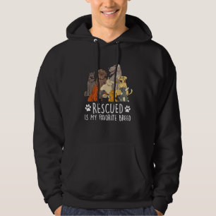 Funny dog design for men and women with humourous hoodie
