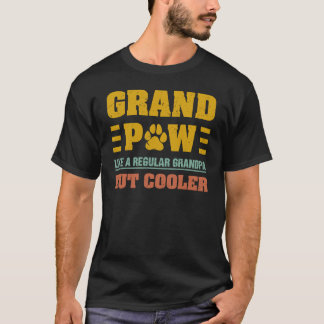 Funny Dog Designs Grand Paw Doggy Puppy Lover Gran T-Shirt