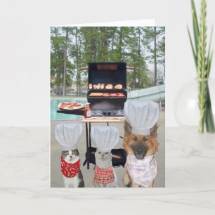 Funny Dog Father's Day Card