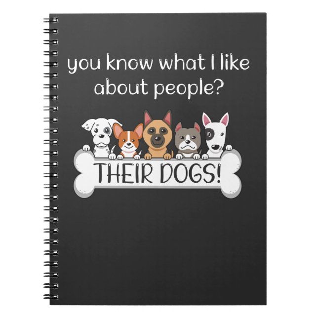 Funny Dog Groomer Quote Pet Puppy Grooming Love Notebook (Front)