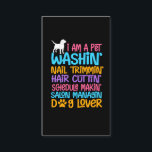 Funny Dog Groomer Quote Pet Witty Puppy Grooming Business Card<br><div class="desc">Funny Dog Groomer Quote Pet Witty Puppy Grooming.</div>