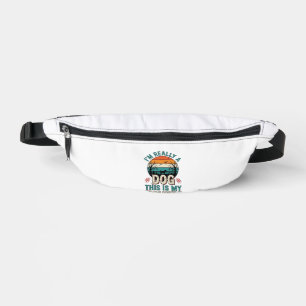 Funny Dog Human Costume Vintage Halloween Shirt_1 Fanny Pack