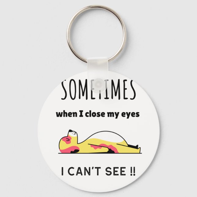 Funny dog keychain (Front)