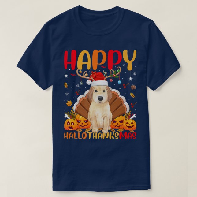 Funny Dog Lover Chesapeake Bay Retriever Dog Hello T-Shirt (Design Front)