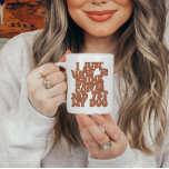 Funny Dog Lover Mug<br><div class="desc">This is a funny dog mom or dad mug featuring a trendy retro desgin. Edit all colours to make this funny dog lover mug fit your personal style!</div>