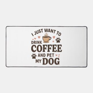 Funny Dog Lover Mug Dog Mom Dog Dad Desk Mat