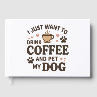 Funny Dog Lover Mug Dog Mom Dog Dad Guest Book