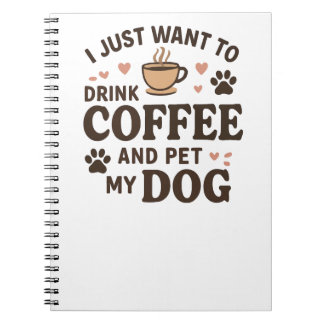 Funny Dog Lover Mug Dog Mom Dog Dad Notebook