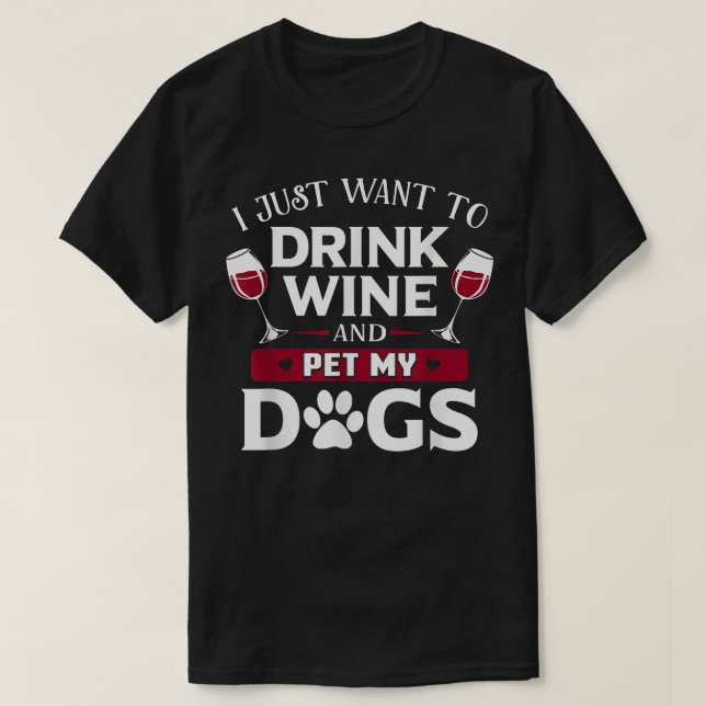 Funny Dog Lover Pet Lover Animal Lover Gift  Graph T-Shirt (Design Front)