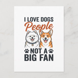 Funny Dog Lover Quote Vintage Engraving Vector Des Postcard