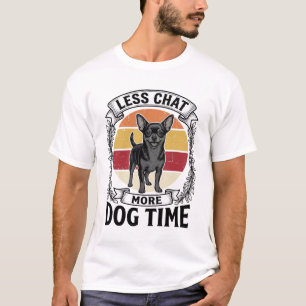 Funny Dog Lover Shirt Vintage Engraving Chihuahua 