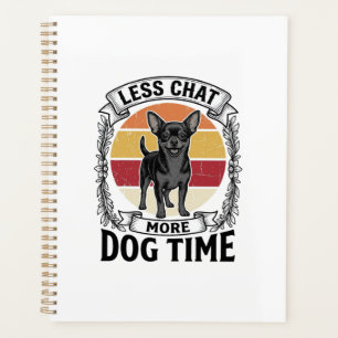 Funny Dog Lover Shirt Vintage Engraving Chihuahua  Planner