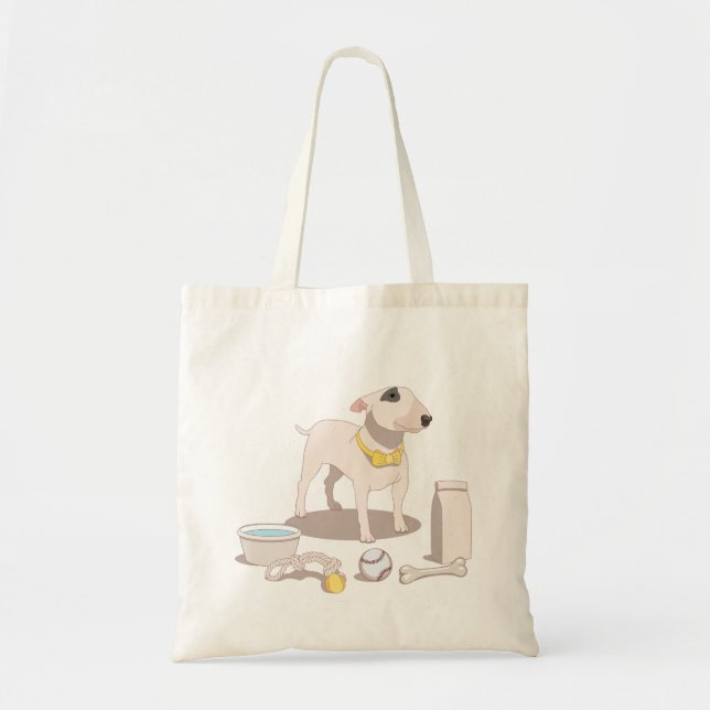 Funny Dog Lover Tote Bag  (Devant)