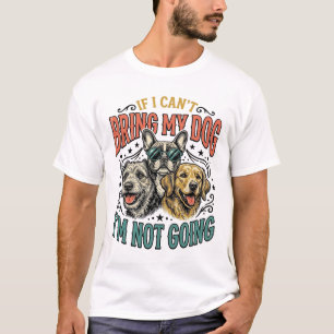 Funny Dog Lover Vintage Engraving Quote Design (2) T-Shirt