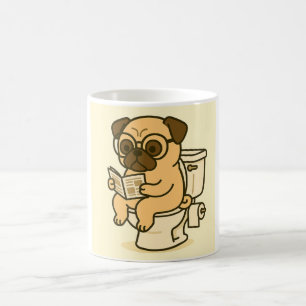 Funny dog mug