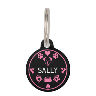 Funny Dog Name Pet Tag
