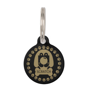 Funny Dog Name Pet Tag