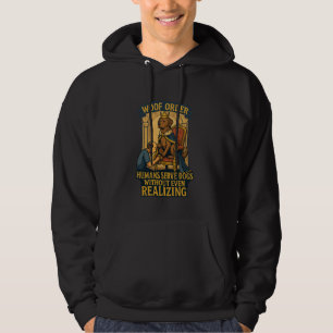 Funny Dog Owner Quote Pet Mom Dad Sarcastic Animal Hoodie