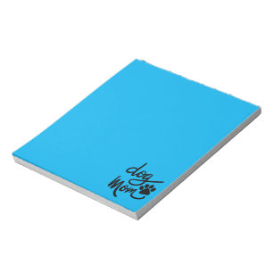 Funny Dog Paw Dog Mom Notepad