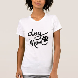 Funny Dog Paw Dog Mom T-Shirt