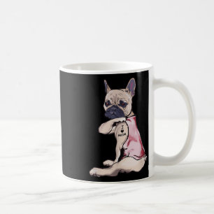 Funny Dog Pitbull I Love Mom Tattoo Gift Mom Women Coffee Mug