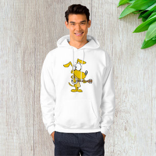 Funny Dog Playing Banjo Music Hoodie