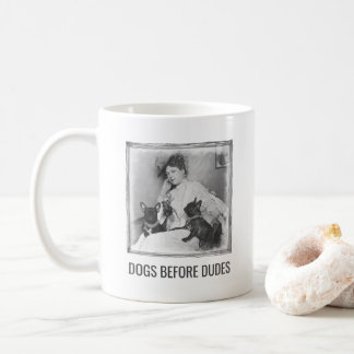 Funny Dog Quote Vintage Art Humour Coffee Mug