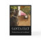 Funny dog Santa hat Christmas greeting card