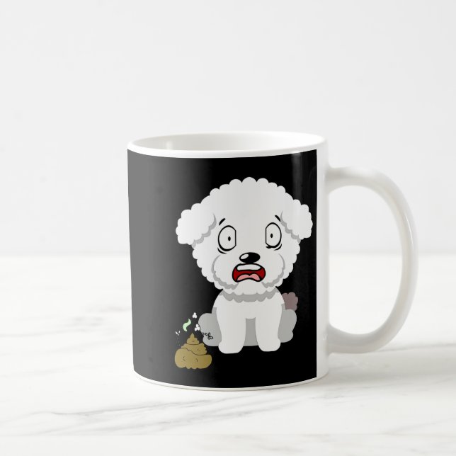 Funny Dog Smells Stinky O O  Coffee Mug (Right)