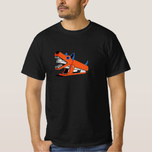 Funny Dog Stapler T-Shirt – Quirky Office Animal