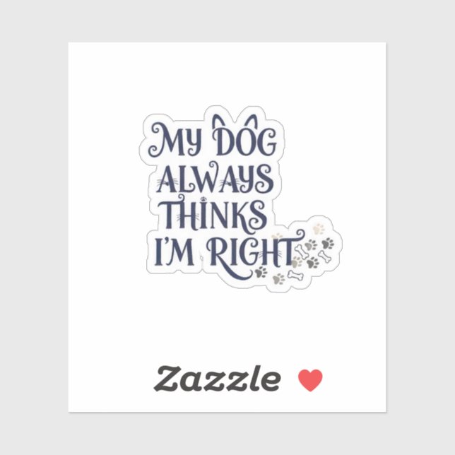 Funny Dog Text (Sheet)