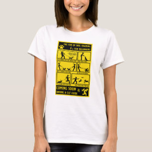 Funny Dog Training Instruction Manual T-Shirt