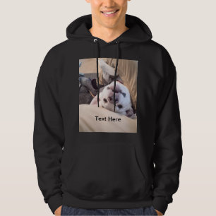 Funny Dog Won't Be Ignored Comical Photo Hoodie