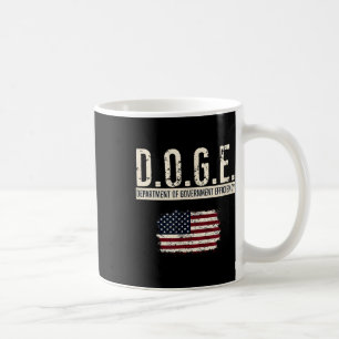 Funny Doge Department Of Government Efficiency Coffee Mug