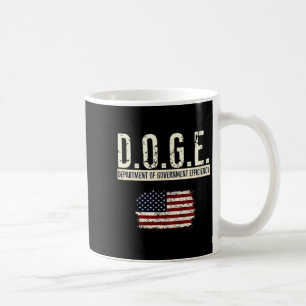 Funny Doge Department Of Government Efficiency Tee Coffee Mug