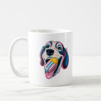 funny dogs candy coffee mug