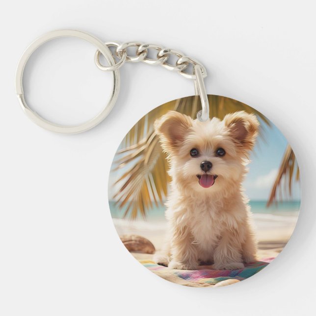 Funny dogs Keychains  (Front)