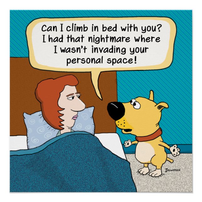 Funny Dog's Nightmare Poster (Front)