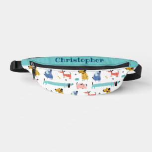 Funny Dogs Pattern Fanny Pack