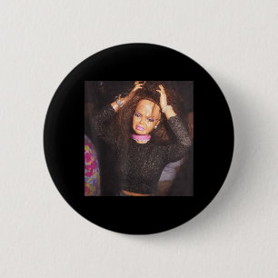 Funny Doll Face Party Meme Disgusting 2 Inch Round Button