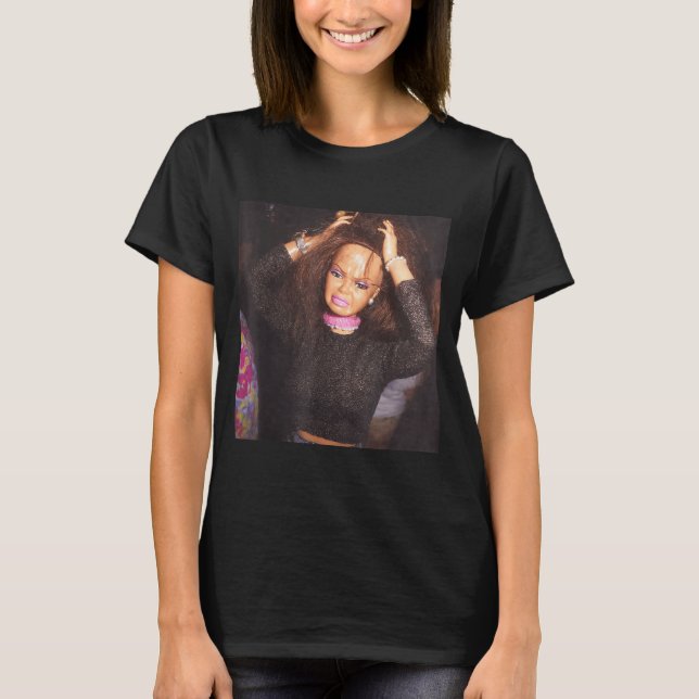 Funny Doll Face Party Meme Disgusting T-Shirt (Front)
