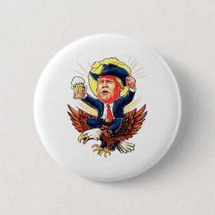 Funny Donald Trump 2024 Take America Back Election 2 Inch Round Button