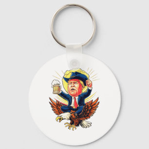 Funny Donald Trump 2024 Take America Back Election Keychain